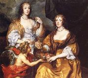 Anthony Van Dyck Lady Elizabeth Thimbelby and Dorothy,Viscountess Andover oil on canvas